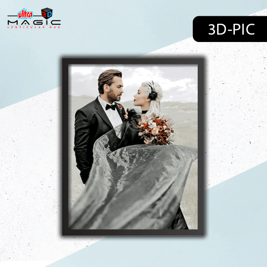 Ultra 3D Pic - Personalized Custom Lenticular 3D Depth Image Printed Photo