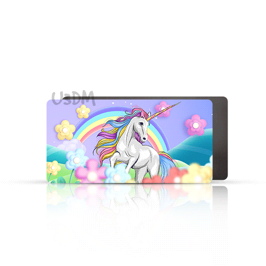 Ultra Rainbow Unicorn 3D Lenticular Kids Family Gift Fridge Magnet