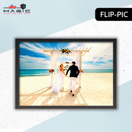 Ultra Flip Pic - Personalized Custom Lenticular Flip Image Printed Photo
